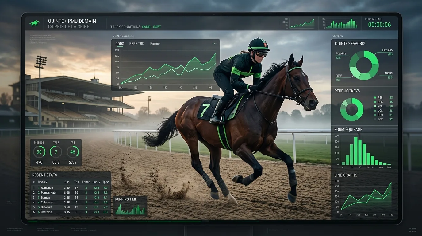 Quinté+ de demain : pronostic et part...